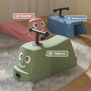 3 in 1 Multi-funzionale Ride-On Baby Walker con ruote in silicone Design pieghevole costruzione in plastica - Product Image 2