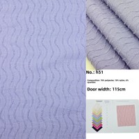 Blouses et robes pour femmes en tissu tricoté texturé ondulé résistant à l'abrasion, best-sellers printemps/été ; Tissus