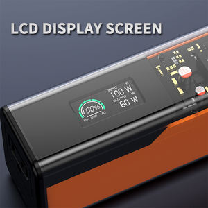 Stasiun daya cadangan portabel kapasitas tinggi, Bank daya Laptop pengisian cepat dengan Panel surya dan pengontrol MPPT sumber mobil - Product Image 5