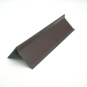 Tablier de <span class=keywords><strong>gouttière</strong></span> de toit en métal de bord d'égouttement de l'acier FHA de couleur bronze blanc clignotant - Product Image 1