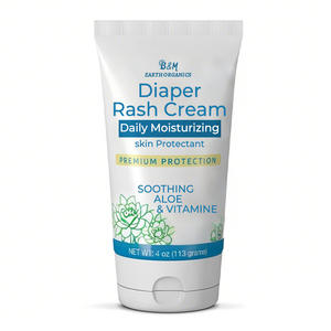 OEM özel etiket fabrika fiyat doğal bebek balsamı yatıştırıcı egzama kaşıntı Nappy bezi döküntü beyazlatma döküntü bebek egzama krem - Product Image 5