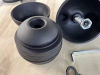 Kettlebell de compétition réglable en acier moulé, durable, avec logo et emballage personnalisés pour l'entraînement de force en salle de sport