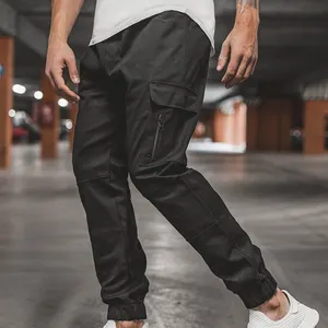 New Streetwear Fashion Custom Slim Fit Stacked chino pants, Distressed Holes and Patchwork mens trousers/