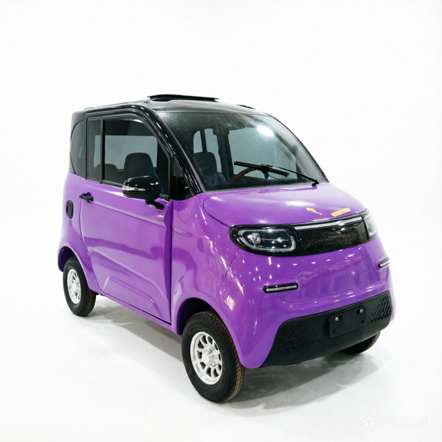 New Energy Vehicles Motor Two- Door Four -Seat Dual Disc Brakes Color Options Available Passenger Car