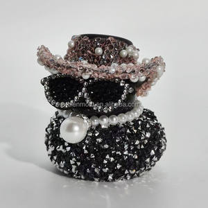 Ornement de tableau de bord de voiture en forme de canard diamanté - Décoration intérieure de voiture mignonne, <span class=keywords><strong>cadeau</strong></span> idéal - Product Image 6
