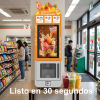 Para 7 Eleven Automatische Smoothie Blender Milkshake Mixer Verse Fruitbekers Licuadora Granizados Snelle Koeling