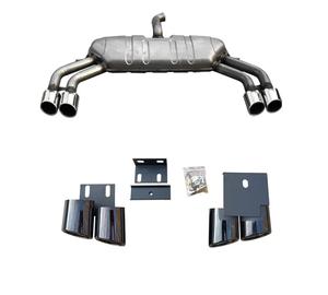 Difusor de parachoques trasero con textura de fibra de carbono para coche <span class=keywords><strong>A3</strong></span> S3, labio divisor trasero negro brillante para Audi <span class=keywords><strong>A3</strong></span> S3 8V 2012 2013 2014 2015 2016 - Product Image 2