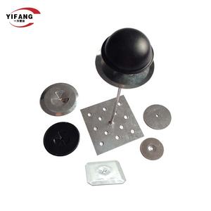 Fixation Laine de roche Laine de verre Base carrée Feuille galvanisée Goupilles collées Goupilles d'isolation auto-adhésives - Product Image 3