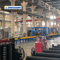 Lini Produksi Baja H Beam Horizontal dengan Komponen Bantalan & Mesin