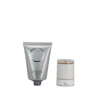 Tête de massage à 6 billes Tube de crème corporelle en plastique cosmétique Paquet 100g