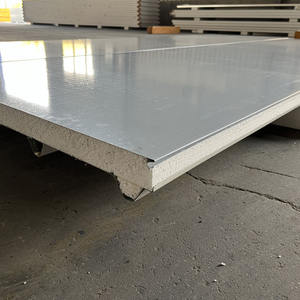 Panneau sandwich EPS moderne en métal <span class=keywords><strong>de</strong></span> haute qualité, étanche, insonorisé et isolant thermiquement, à quatre nervures, pour bardage <span class=keywords><strong>de</strong></span> <span class=keywords><strong>toiture</strong></span> d'entrepôt industriel - Product Image 4