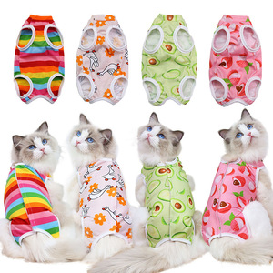 Shine Pet <b>Clothes</b> <b>For</b> <b>Cats</b> And Dogs All Seasons Spaying Neutering Recovery Suits Post Operative Apparel Small Medium Size - Product Image 2