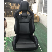 Sièges de course Recaro Sportster CS avec rail coulissant en cuir PVC, prix d'usine