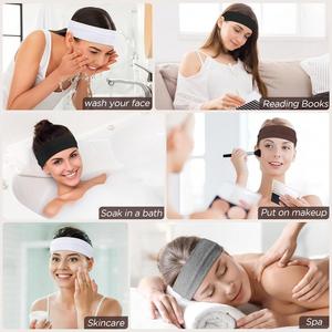 Bandeau de sport pliable en polyester pour femme, élastique et antidérapant, idéal pour le yoga, la course, le fitness, les entraînements en intérieur et l'usage quotidien - Product Image 4