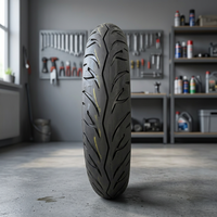 Ban Motor Dolfin (TL) 100/80-17 Belakang-ZEB |   Ban Tubeless |   Ban Motor Belakang Premium