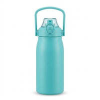Bouteille d'eau isotherme personnalisée avec logo, 18 oz et 32 oz, en acier inoxydable 304, gourde de sport avec couvercle à poignée portable, sans BPA
