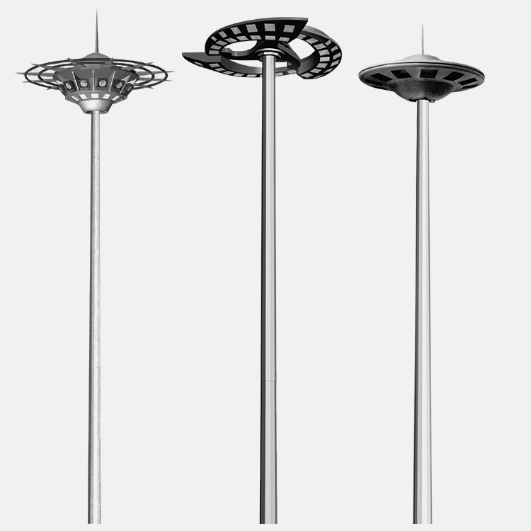 Осветительный столб с высокой мачтовой стойкой с подъемной системой для игровой площадки/стадиона/порта/площади/парка, дизайн в соответствии с вашим приложением