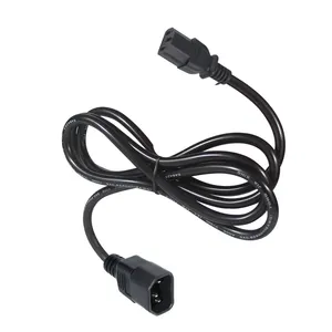 PDU Connect Male Plug IEC C13 C14 UPS Outdoor Power Cords Cable Heavy Duty Extension Cord