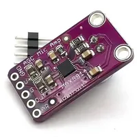Module amplificateur de microphone à électret MAX9814 avec AGC, carte capteur audio, logique 3.3V-5V pour projets vocaux DIY