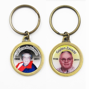 Keychain Manufacturer Supply Wholesale Zinc Alloy Promotional Cute Car Metal <b>Key</b> Chains Accessories <b>Custom</b> Photo Keychain - Product Image 2