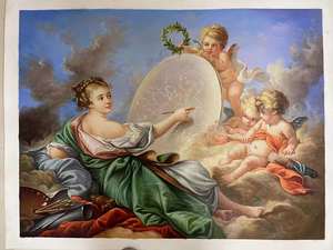 Dipinto a Olio <span class=keywords><strong>di</strong></span> Nudo Femminile, <span class=keywords><strong>Quadri</strong></span> Decorativi e Arte Moderna, Regalo Personale per <span class=keywords><strong>Donne</strong></span>, Ritratto da Parete - Product Image 2