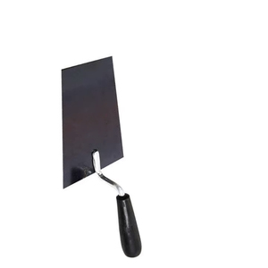 Truelle à plâtre en acier à haute teneur en carbone, lame plate, manche ergonomique en plastique, qualité industrielle pour travaux de maçonnerie - Product Image 4