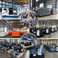 AJS Power Open-Frame Dieselgenerator Deepsea mit Autostart KTA50 1250kVA 1650kVA 3-Phasen 440V 2000A 1500 U/min Gebrauchtgeneratoren