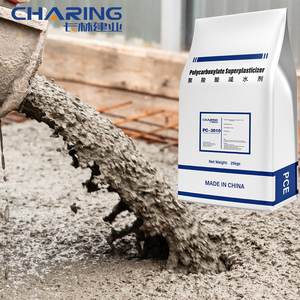 Đầu cường độ loại polycarboxylate superplasticizer bê tông Polymer polycarboxylate ether superplasticizer giá - Product Image 2