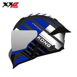 Cascos Integrales de Motocicleta NUEVOS con Alerón Grande, Doble Visera, Hebilla de Liberación Rápida, Tallas S-XXL, XXP KONG EXTREME DOT ABS - Product Image 6