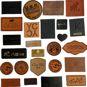 Etiqueta de Cuero con Logotipo de Marca Personalizado, Insignia de Cuero Grabada, Parche de Cuero PU para Ropa/<span class=keywords><strong>Jeans</strong></span>/Mantas/Tela Vaquera - Product Image 6