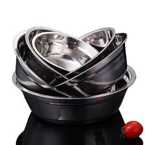 Zhesheng Stainless Steel Bowls 14-26Cm Stackable Multi Purpose Kitchen Bowls For Soup Salad Egg Beating Vegetable Washing - Product Image 1