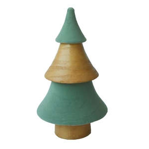 Wholesale Flocked Artificial <strong>Xmas</strong> <strong>Tree</strong> Decoration <strong>Wood</strong> Effect Moss <strong>Xmas</strong> <strong>Tree</strong> - Product Image 3