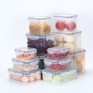 16 Pack Kitchen Microwave Refrigerator <b>Plastic</b> Food Storage <b>Container</b> - Product Image 1