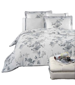 Hiện đại vua kích thước 6-Piece <span class=keywords><strong>bedding</strong></span> Set XL Duvet cover được trang bị tấm 2 tiêu chuẩn Vỏ Gối 2 Oxford gối cotton satin 29 - Product Image 1