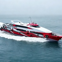 Grandsea Yeni 163ft Alüminyum Yüksek Hızlı Yolcu Gemisi, Dizel İçten Takma Motorlu Yolcu Teknesi, Nijerya'da Satılık