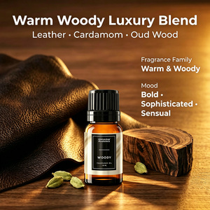 Aceite Aromático QHD Woody, Aroma Amaderado Cálido y Intenso para Difusor y Fabricación de Velas, Aroma Duradero y Fuerte - Product Image 2