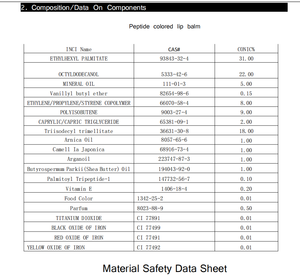 Bálsamo Labial Reparador con Aceite <span class=keywords><strong>de</strong></span> <span class=keywords><strong>Semilla</strong></span> <span class=keywords><strong>de</strong></span> Camelia y Árnica, Hidratante, Antienvejecimiento, con Polipéptidos, Sin Logotipo, En Stock - Product Image 5