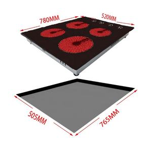 Hot Sale 7400W Ceramic <b>Cooker</b> Electric Cooktop Infrared Technology Metal Housing Touch Control Kitchen Use - Product Image 2