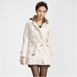 Manteau pour <span class=keywords><strong>femme</strong></span>, manteau long à capuche en fourrure épaisse coréenne pour <span class=keywords><strong>femme</strong></span>, vêtements d'hiver pour <span class=keywords><strong>femme</strong></span> 2023 - Product Image 2