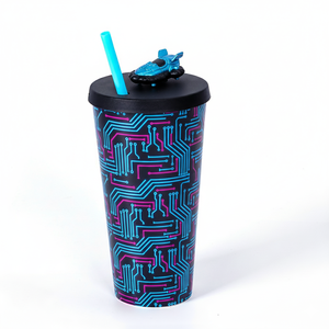 Tasse personnalisée de style film 3D |   Conception de dessin animé/d'animal/de héros |   Lavable |   Capacité et taille personnalisables |   Mug en plastique OEM - Product Image 5
