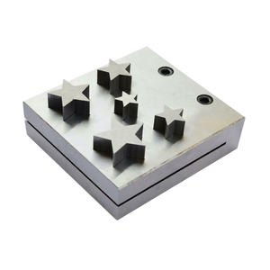 Ensemble de 5 découpeurs en forme d'étoile pour la fabrication de bijoux, poinçons en acier pour couper l'or, l'argent, le laiton et les métaux, de 1/2 à 1 pouce |   GS589P-02 - Product Image 1