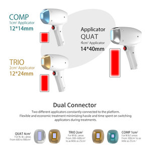Machine d'épilation au laser diode à haute puissance médicale CE ISO13485, garantie de 2 ans, refroidissement par glace à 4 longueurs d'onde 755 808 940 1064 nm - Product Image 2