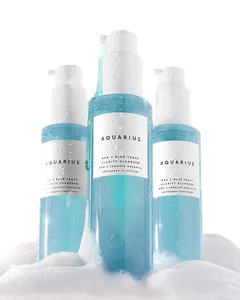HANLINGER Private Label 100ml Blue Tansy Clarity Facial Cleanser Deep Cleaning Moisturizing Hydrating Natural Cleanser