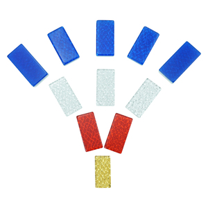 Chuyên Nghiệp Đa Màu Sắc Hai Tông Màu Acrylic <span class=keywords><strong>Domino</strong></span> Với Mô Hình Khác Nhau Kích Thước Khối Cho Casino Bảng Trò Chơi Nhà Máy - Product Image 2