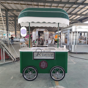 Chariot de vente de crème glacée Meiyue 2026, vitrine réfrigérée pour crème glacée commerciale, chariot de yaourt glacé - Product Image 6