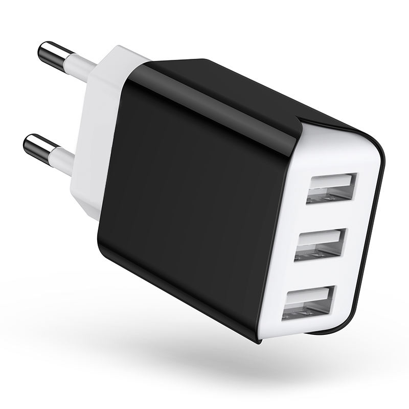 Black wall charger  Plug