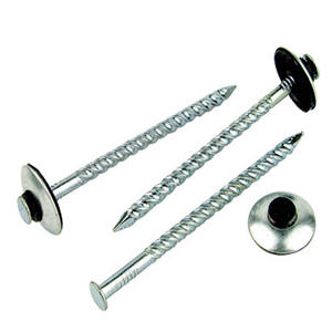 Chiodi per Tetti a Ombrello da 2,5, 3 e 3,5 Pollici, Chiodi con Cappuccio, Chiodi Zincati per Tetti con Rondella, Mercato Bolivia Brasile Cile - Product Image 6