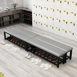 <span class=keywords><strong>Banc</strong></span> de <span class=keywords><strong>chaussures</strong></span> de gymnastique Vestiaire familial <span class=keywords><strong>banc</strong></span> de salle de bain porte peut s'asseoir étagère à <span class=keywords><strong>chaussures</strong></span> dans un tabouret à <span class=keywords><strong>chaussures</strong></span> - Product Image 3