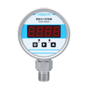 Controlador de Presión Digital Inteligente XSENR YBK80, Manómetro de Precisión de 80 mm con Alarma y Relé para Uso Industrial - Product Image 1