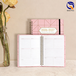 Cuadernos Promocionales al por Mayor con Tapa Dura, Impresión a Color, Encuadernación Espiral con Anillas y Correa Elástica - Product Image 2
